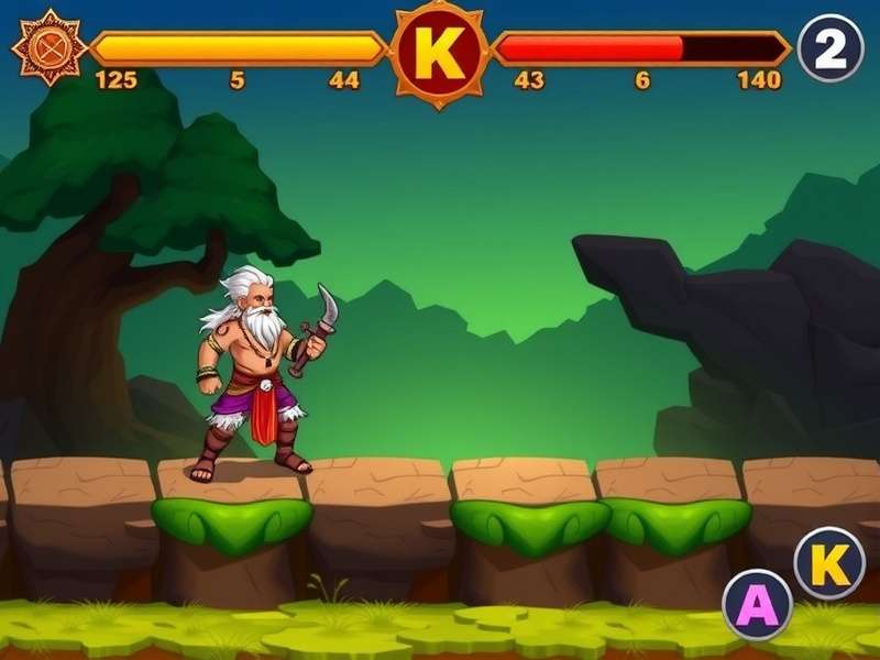 Bhima S Mighty Battle Gameplay Bhima S Mighty Battle gameplay screenshot showing combat