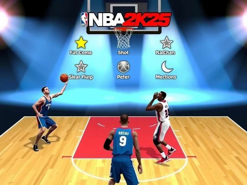 NBA 2K25 Block Champ Gameplay NBA 2K25 Block Champ gameplay screenshot showing intense basketball action