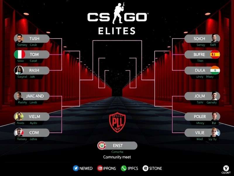 CS GO India Elites Tournament Bracket CS GO India Elites Tournament Bracket