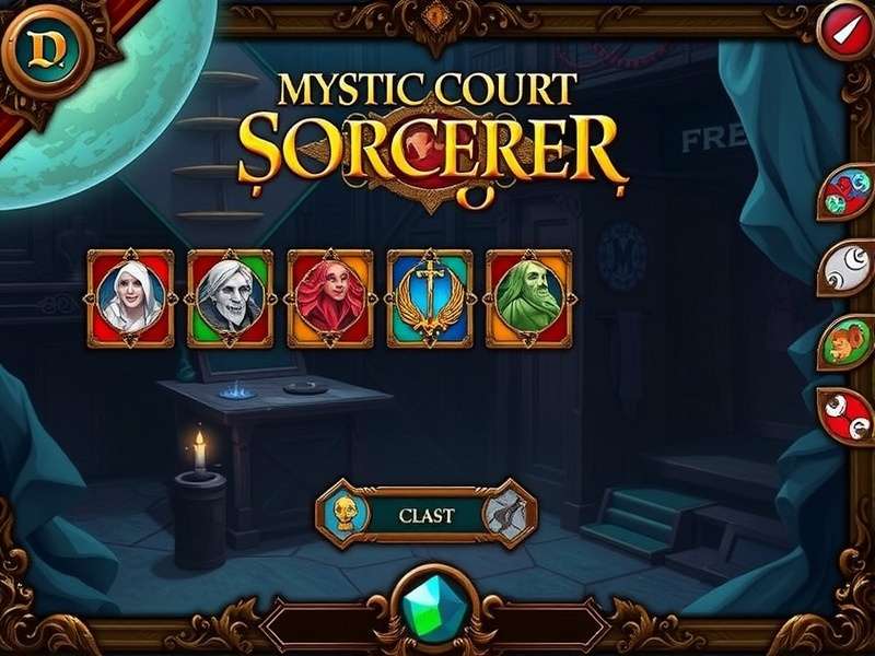 Mystic Court Sorcerer Combat Interface Mystic Court Sorcerer Gameplay Example