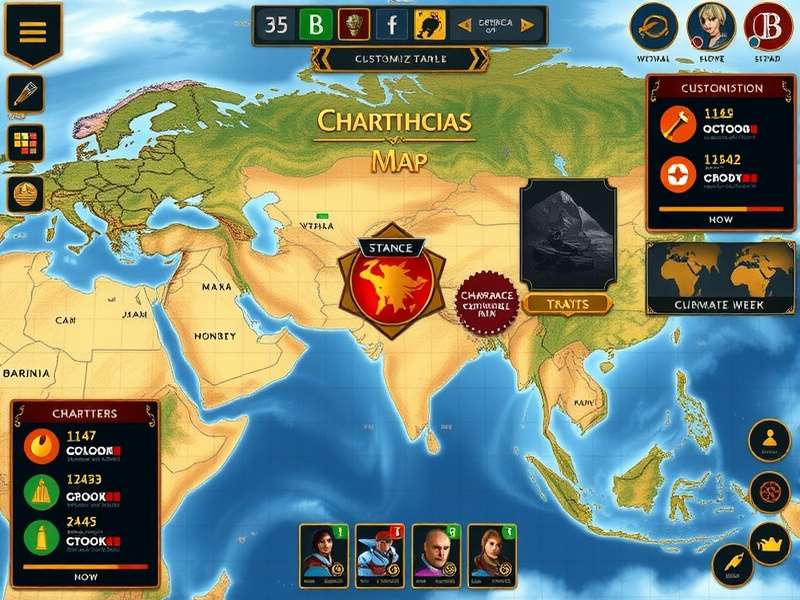 Advanced strategy visualization in Goa Glory Conqueror