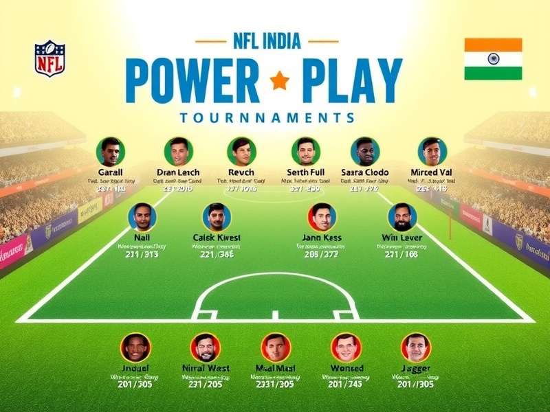 NFL India Power Play tournament action