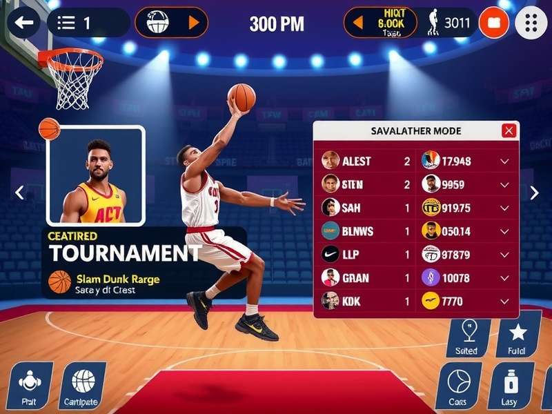 Character Customization in Slam Dunk Star Slam Dunk Star character customization interface