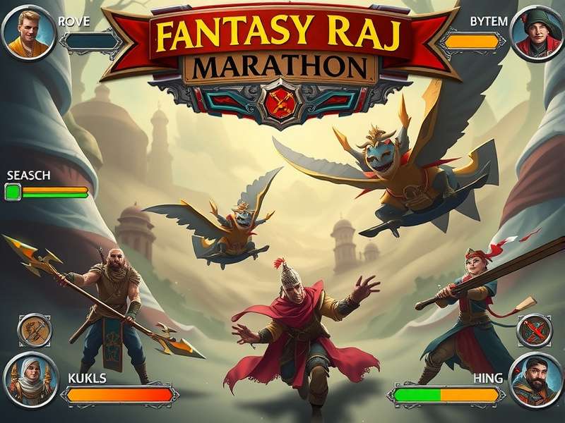 Fantasy Raj Marathon Community Tournament Fantasy Raj Marathon community tournament with enthusiastic players