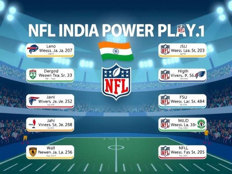 NFL India Power Play team lineup