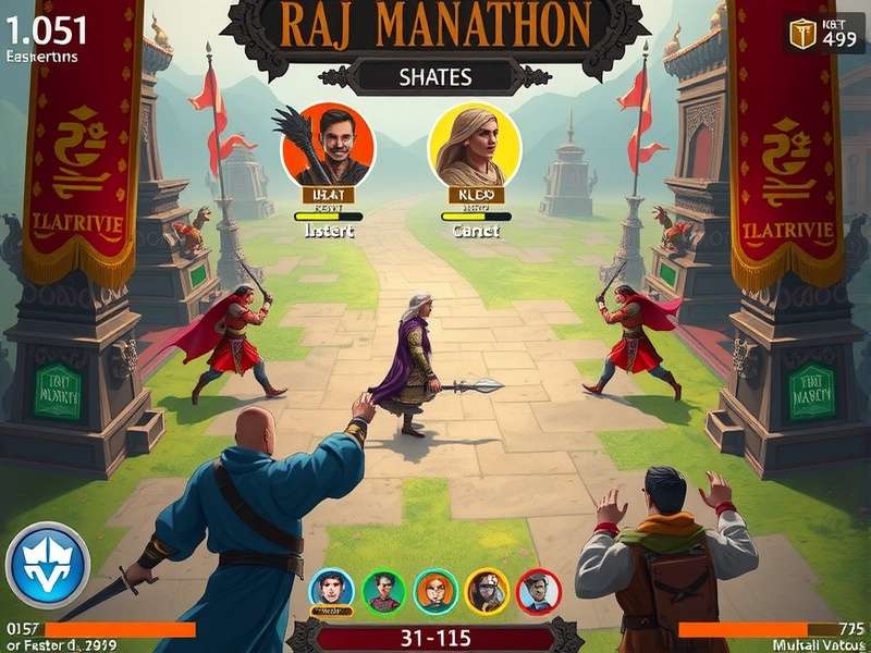 Fantasy Raj Marathon Strategy Planning Fantasy Raj Marathon strategy session with multiple players