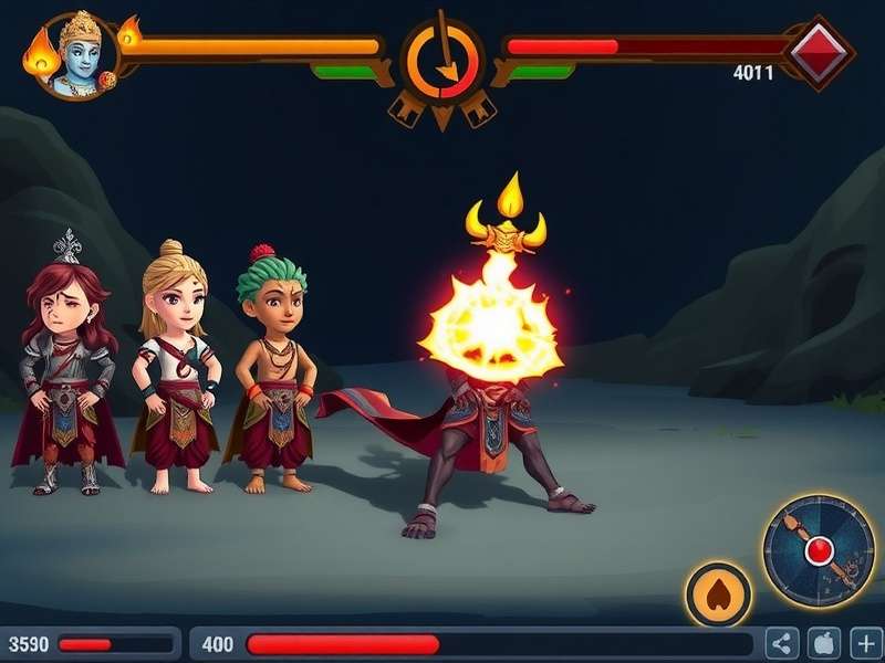 Shiva Epic Journey Divine Combat Shiva Epic Journey gameplay screenshot showing divine combat