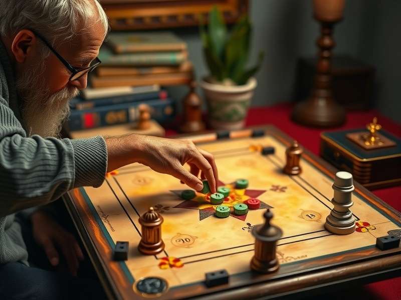 Advanced Carrom Striking Techniques Professional carrom player executing advanced shot