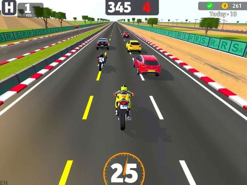 Bolt Sprint gameplay screenshot showing Indian vehicles racing