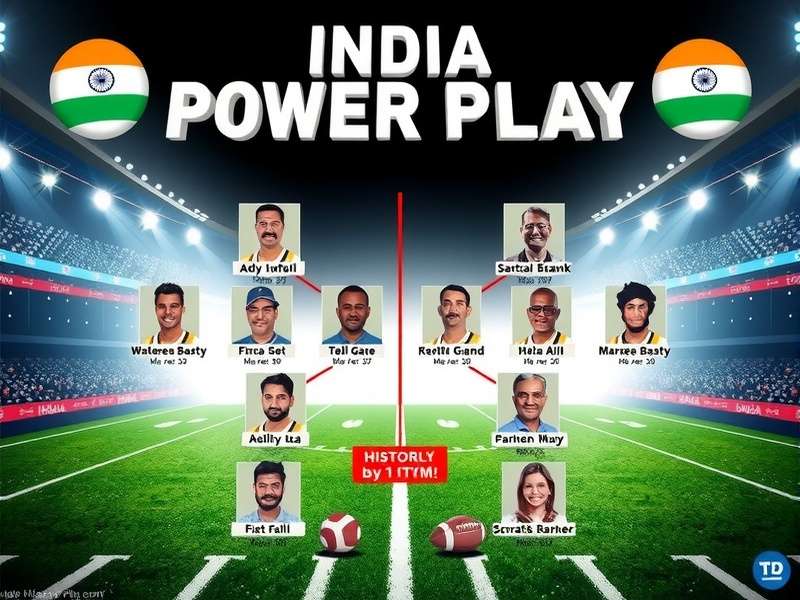 NFL India Power Play historical timeline infographic