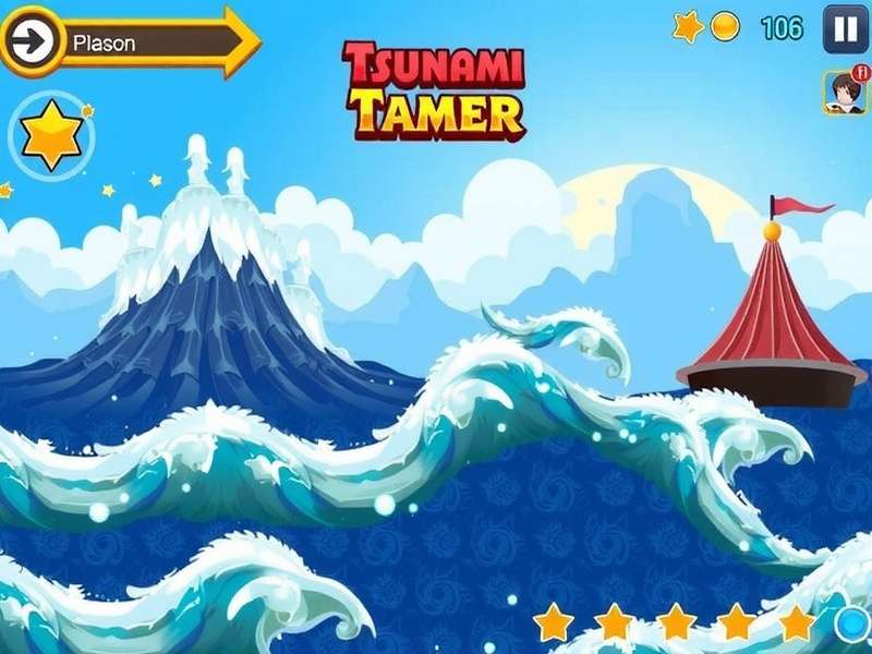 Tsunami Tamer Gameplay Tsunami Tamer Game Screenshot
