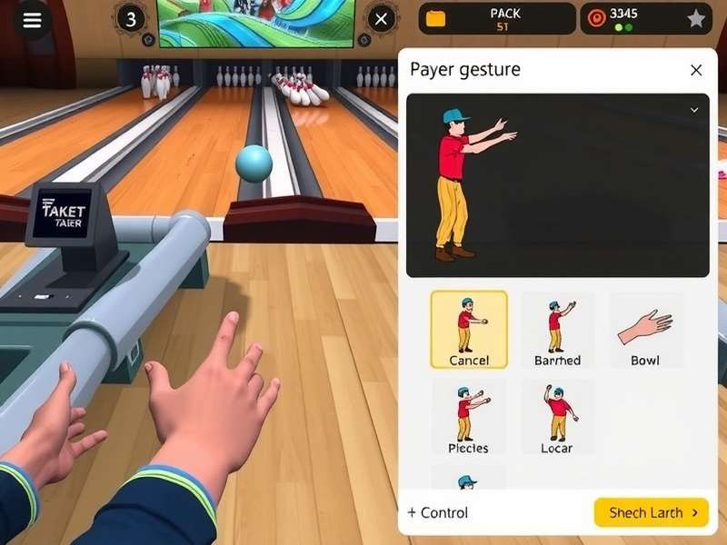 Wicket Taker Pro Bowling Interface Wicket Taker Pro gameplay screenshot showing bowling action