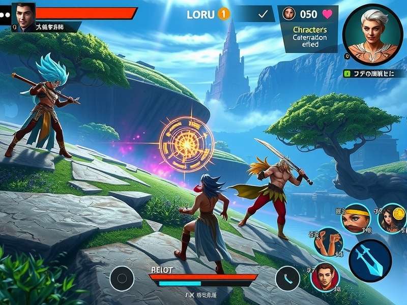 Goa Vigor Champion X Gameplay Environment Goa Vigor Champion X gameplay screenshot showing vibrant environments