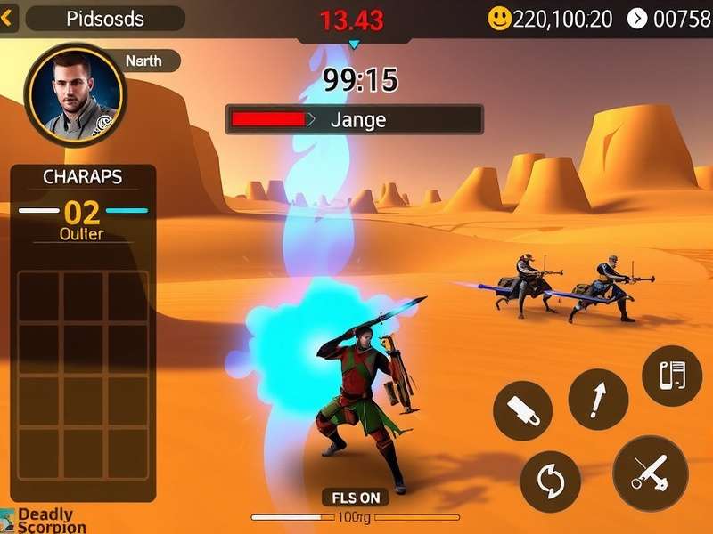 Deadly Scorpion Sting multiplayer battle scene