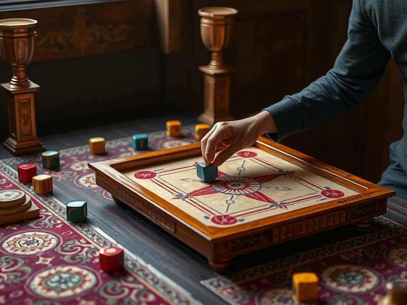 Evolution of Carrom Equipment Through History Historical carrom boards and pieces