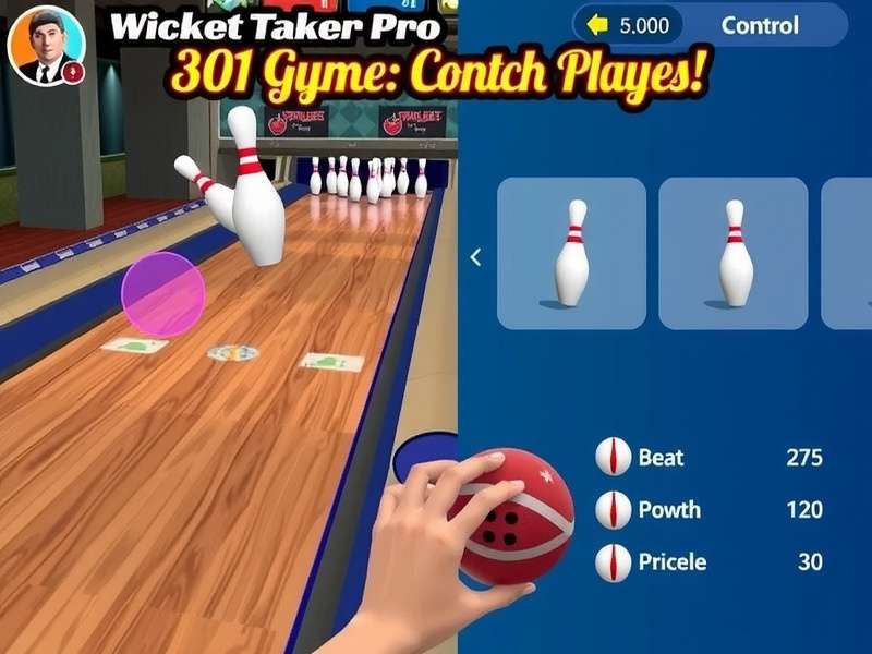 Wicket Taker Pro Player Customization Wicket Taker Pro player customization screen