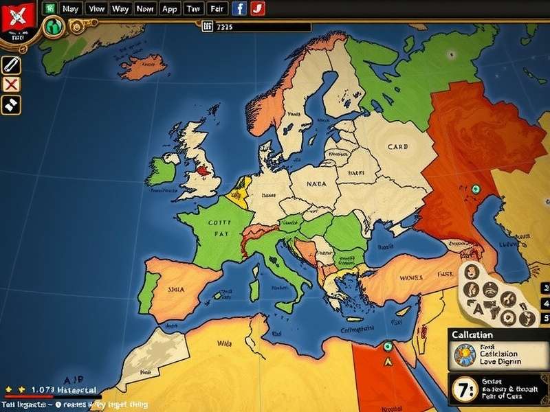 Cumin Illustrious Conquest Strategic Map Cumin Illustrious Conquest gameplay screenshot showing strategic map
