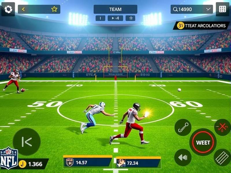Team Management in Desi NFL Titans Battle Desi NFL Titans Battle team management interface