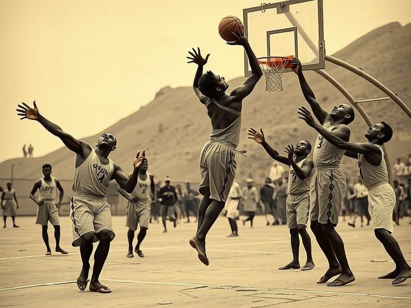 Indian Hoop Elite gameplay showing players in action