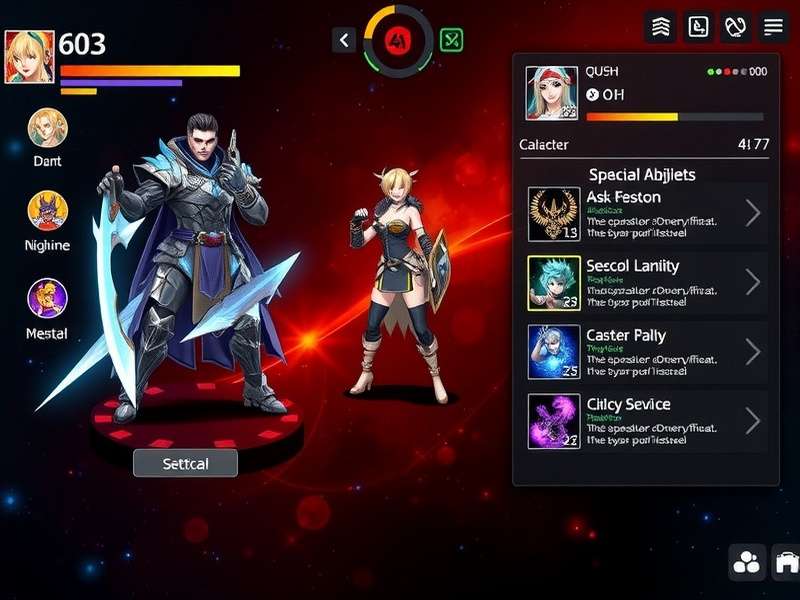 Star Anise Universe combat interface showing special abilities