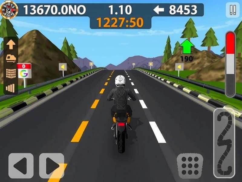Zip Motorcycle Mania Game Screenshot