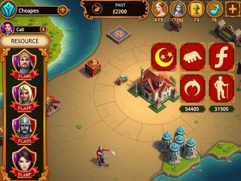 Deccan Daring Defenders Strategic Battle Deccan Daring Defenders gameplay screenshot showing strategic battle