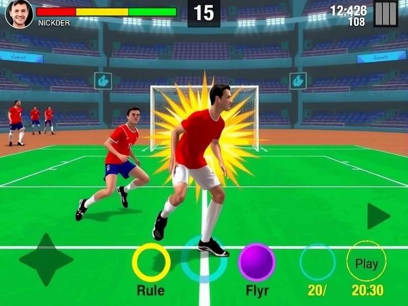 Game Controls and Interface Bharat Handball Titan control scheme and interface