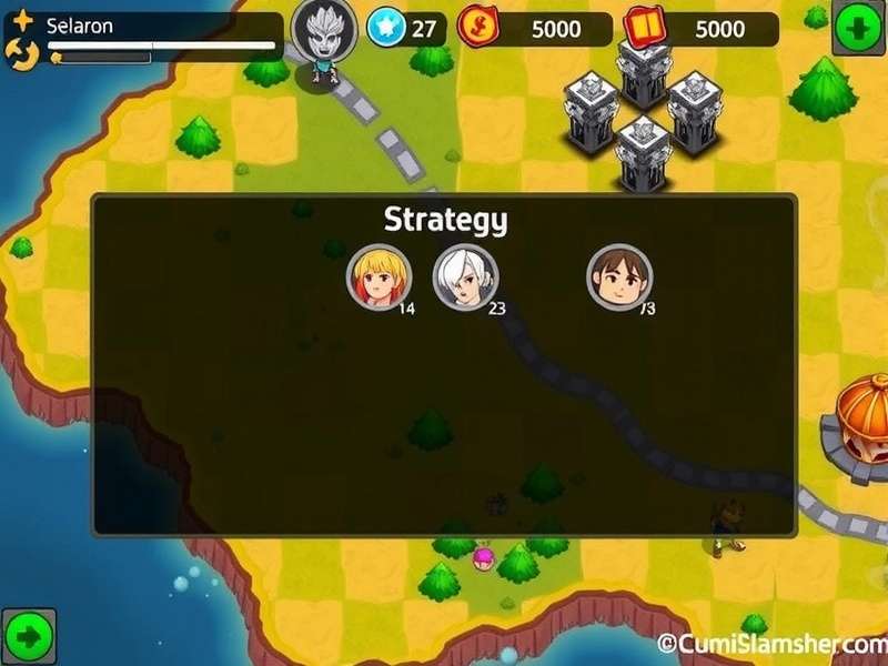 Cumin Champion Smasher character selection screen