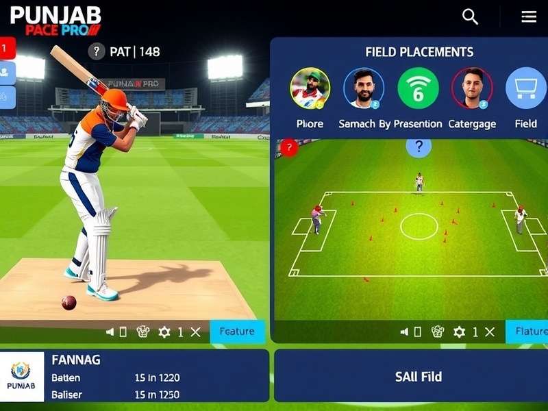 Punjab Pace Pro strategy guide showing field placements