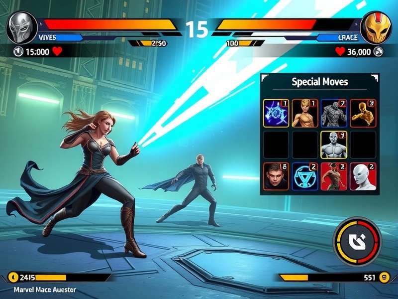 Marvel Mace Maestro Gameplay Marvel Mace Maestro gameplay screenshot showing character combat