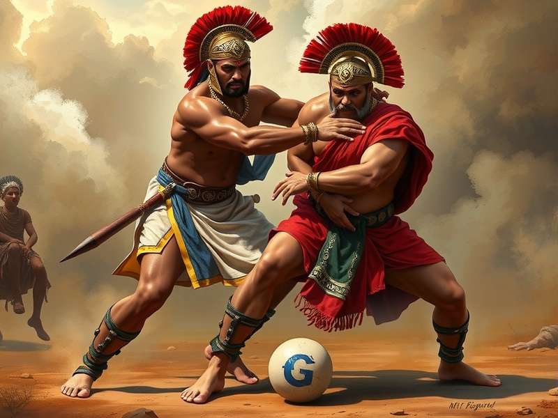 Demonstration of traditional grappling moves Grappling techniques in Tumkur Mighty Gladiator