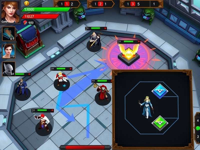 Champion Arena Gameplay Action Champion Arena gameplay screenshot showing intense battle action