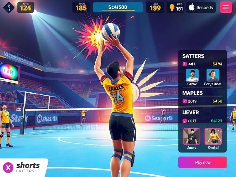 Mighty Volley Masters esports tournament scene