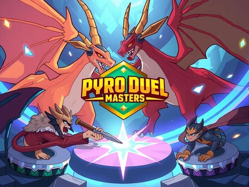 Pyro Duel Masters tournament scene
