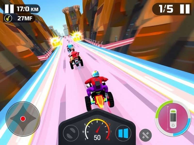 Zip Fury Showdown Multiplayer Competition Zip Fury Showdown multiplayer race with multiple players competing