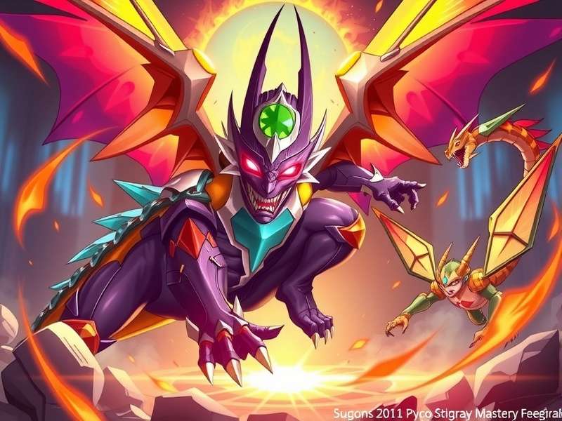 Pyro Duel Masters gameplay illustration