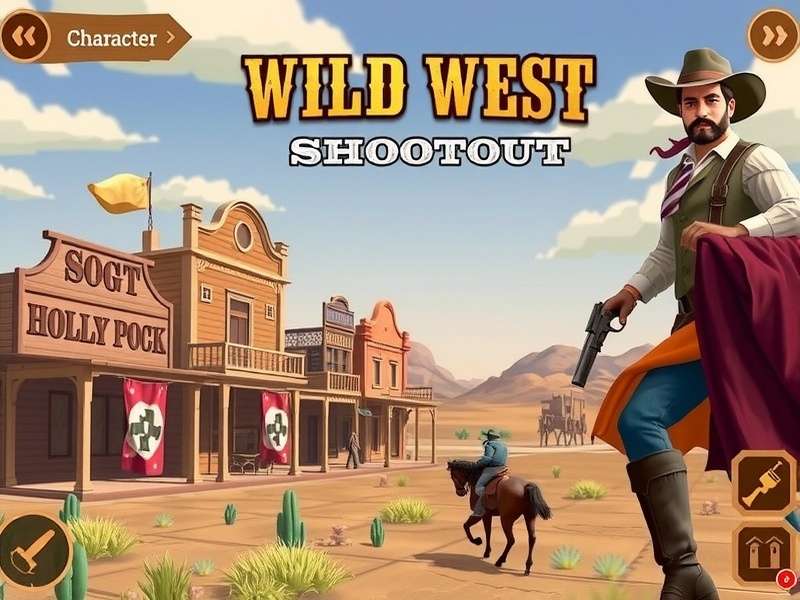 Wild West Shootout strategy map showing tactical positions