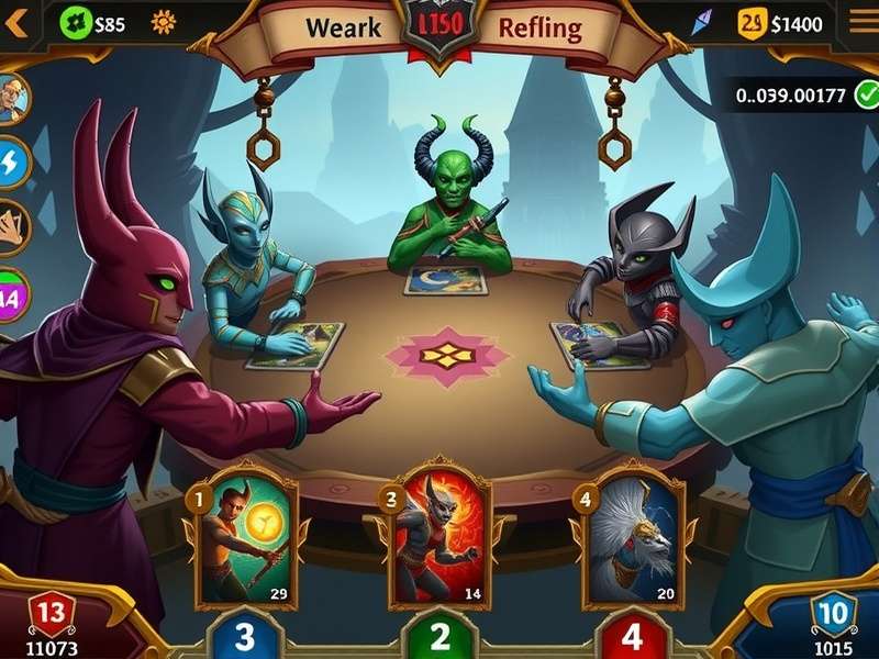 Advanced Strategic Play in Surat Duel Masters Strategic gameplay of Surat Duel Masters showing card placement