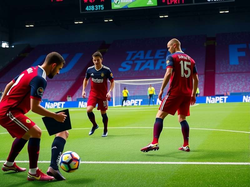 Talent Star FC match gameplay screenshot