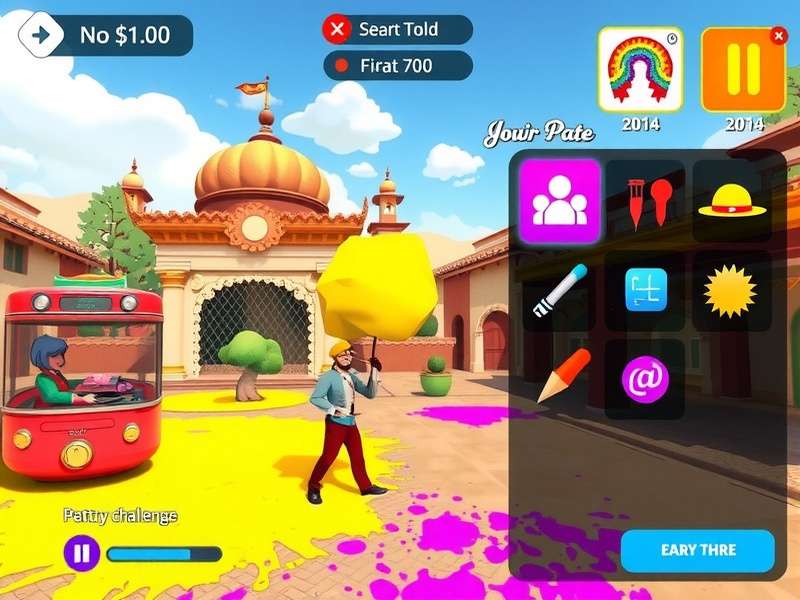 Cultural challenges in Holi Vibrant Quest