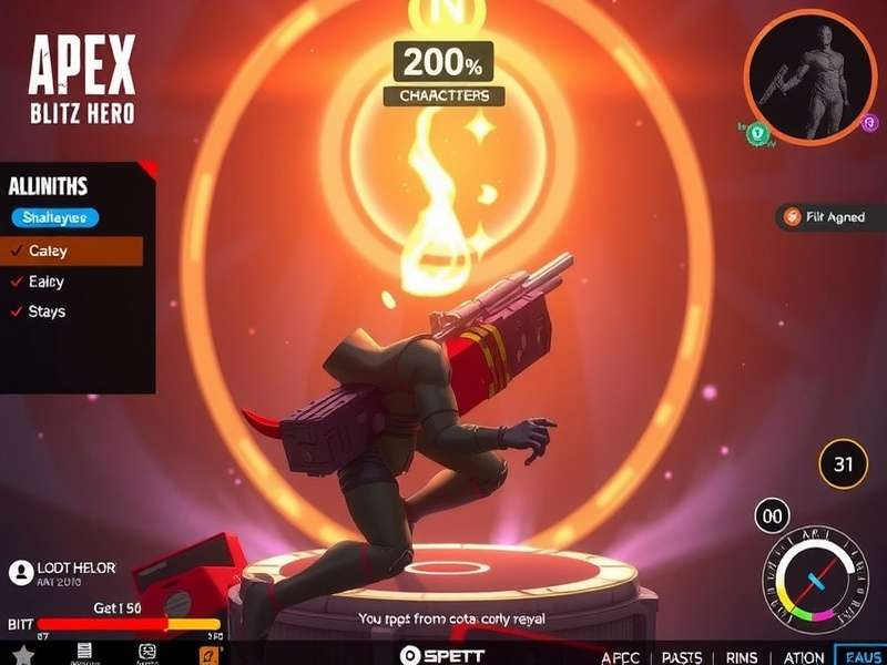 Apex Blitz Hero Character Abilities Apex Blitz Hero character abilities showcase