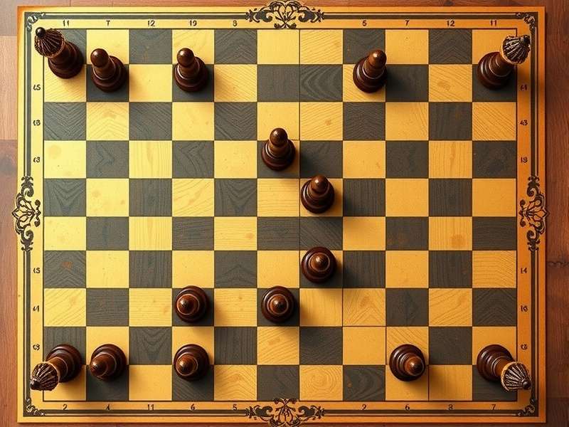 Express Checkers Winners game board setup