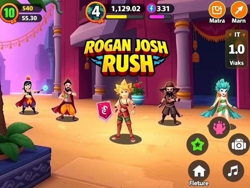 Rogan Josh Rush cultural festival event in game