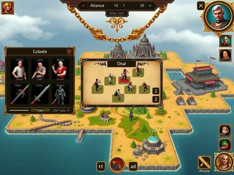 Lassi Grand Conquest gameplay screenshot showing strategic map