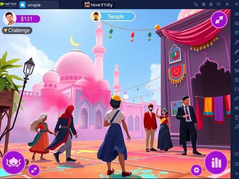 Customization options in Holi Vibrant Quest