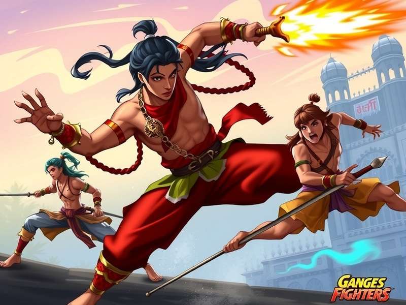 Rajveer character from Ganges Fighters