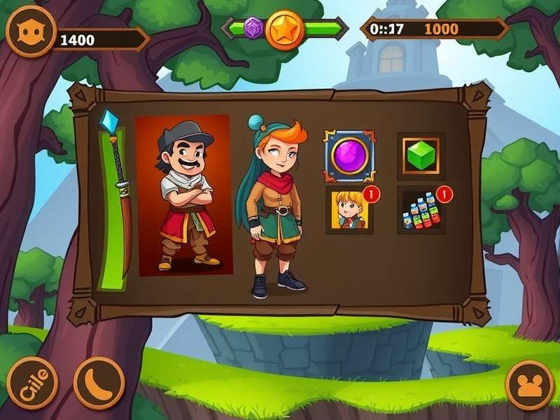 Pav Adventure Quest Character Customization Options Pav Adventure Quest character customization screen