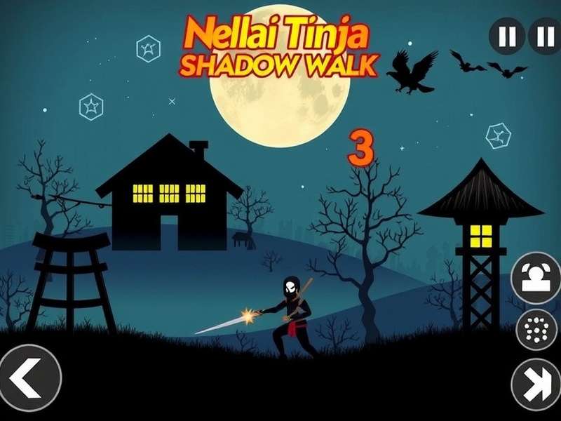 Nellai Ninja Shadow Walk - Stealth Action Game Nellai Ninja Shadow Walk Game Cover