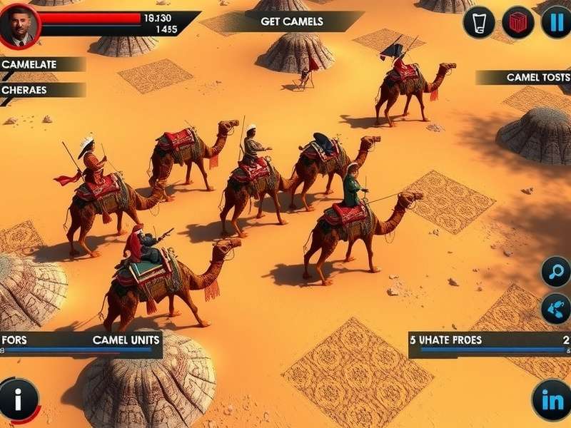 Camel Unit Varieties in Camel S Ruthless Assault Different camel unit types available in Camel S Ruthless Assault