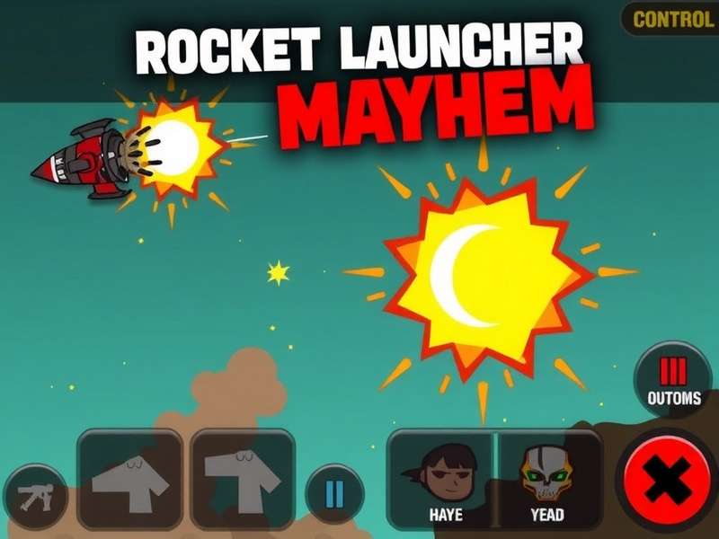 Rocket Launcher Mayhem character selection screen
